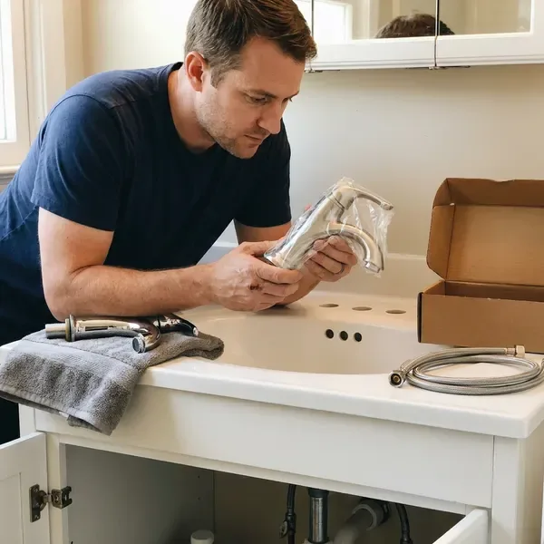 Local faucet replacement by JFL Plumbing, Gresham, OR