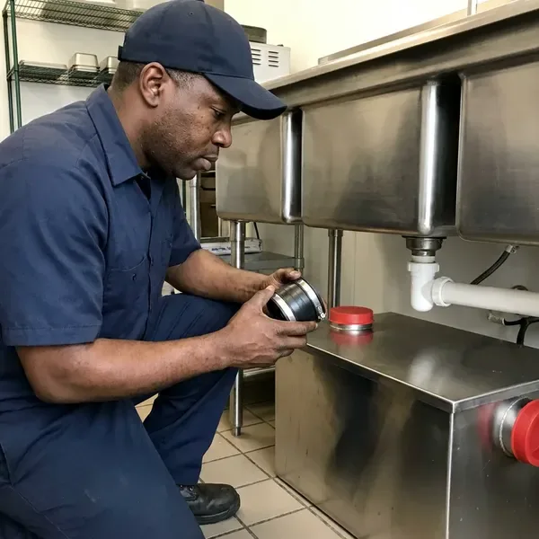 Local grease trap installation by JFL Plumbing, Portland, OR
