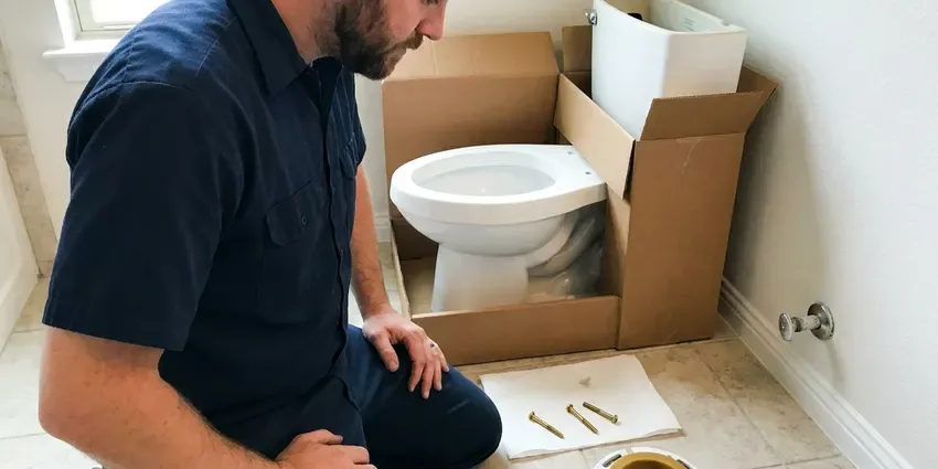 Toilet Installation in Portland